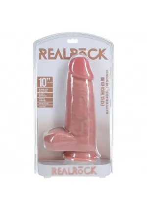 RealRock- Extra Thick with Balls 10" Inches