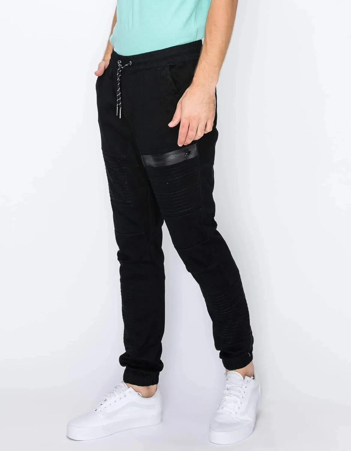 RING OF FIRE Men's Leftout Moto Joggers