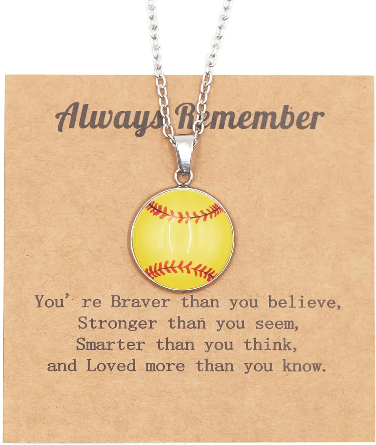 Rnivida Sport Pendant Necklace for Women,Inspirational Christian Bible Verse Jewelry Gifts, Packaged with Christian Message Card & Box