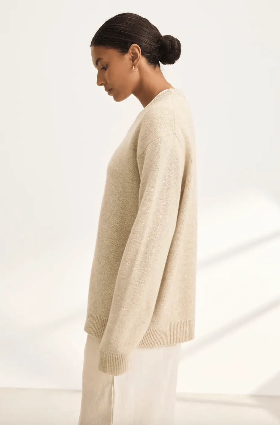Stevie Wool Cashmere Sweater by Cleo Wade