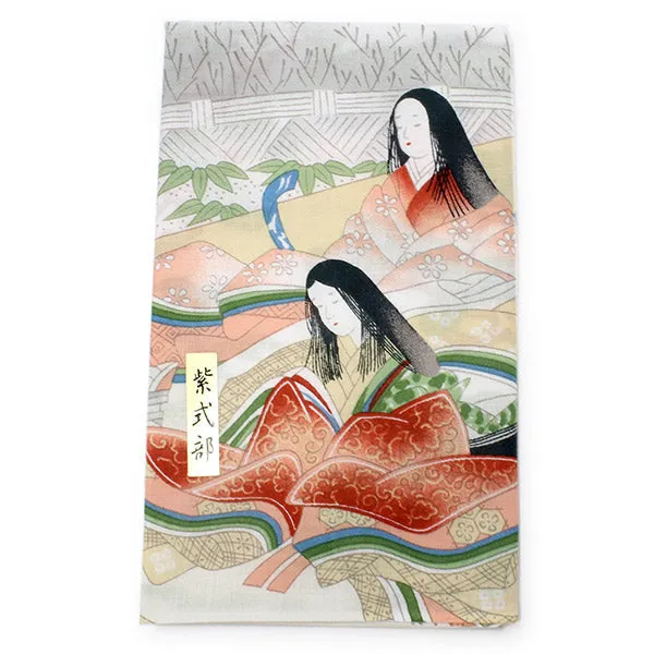 Tenugui, Japanese traditional towel / Cotton Cloth - Ukiyoe, Murasakishikibu