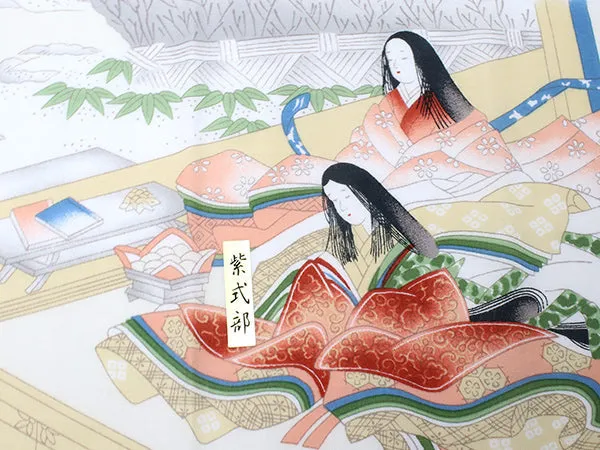 Tenugui, Japanese traditional towel / Cotton Cloth - Ukiyoe, Murasakishikibu