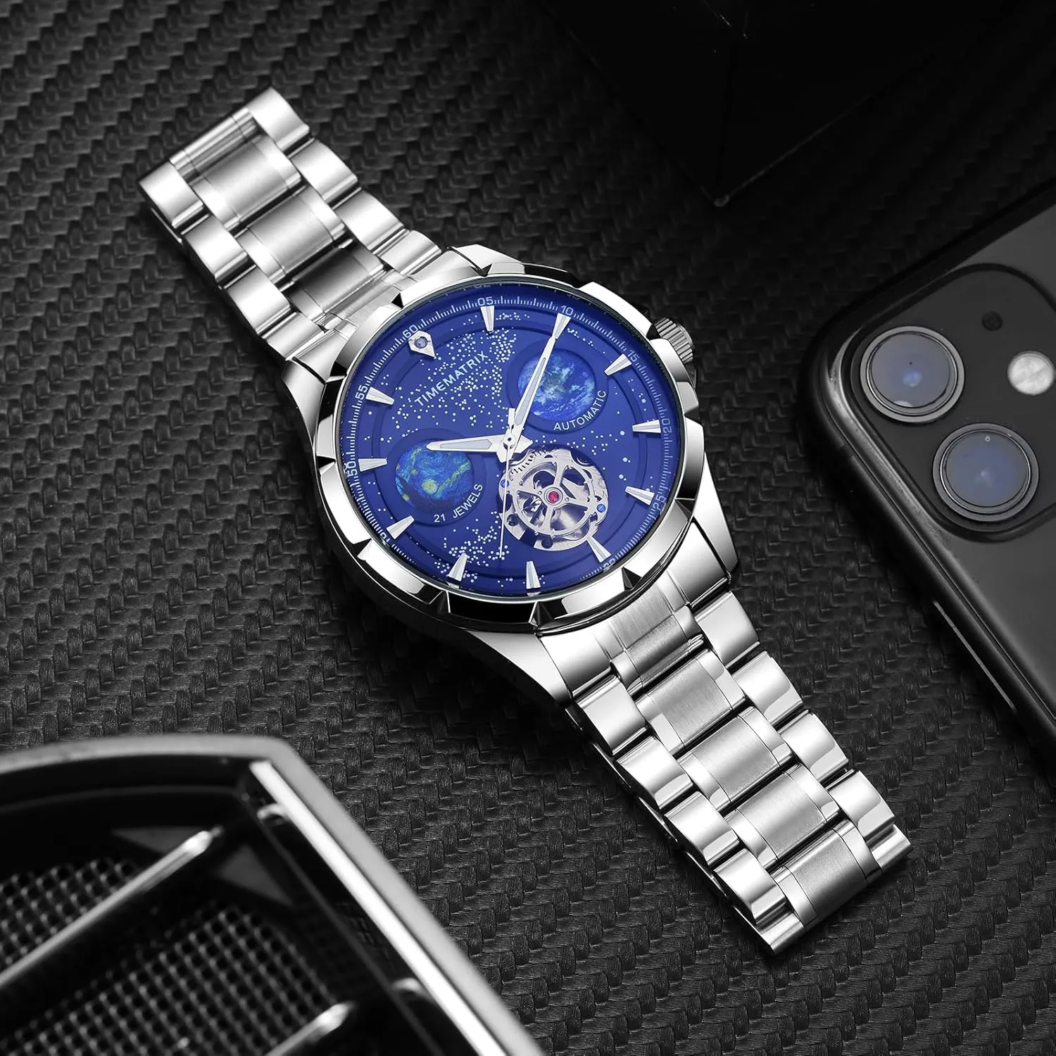 Time Matrix Men's Space-TIME Series Automatic Watch