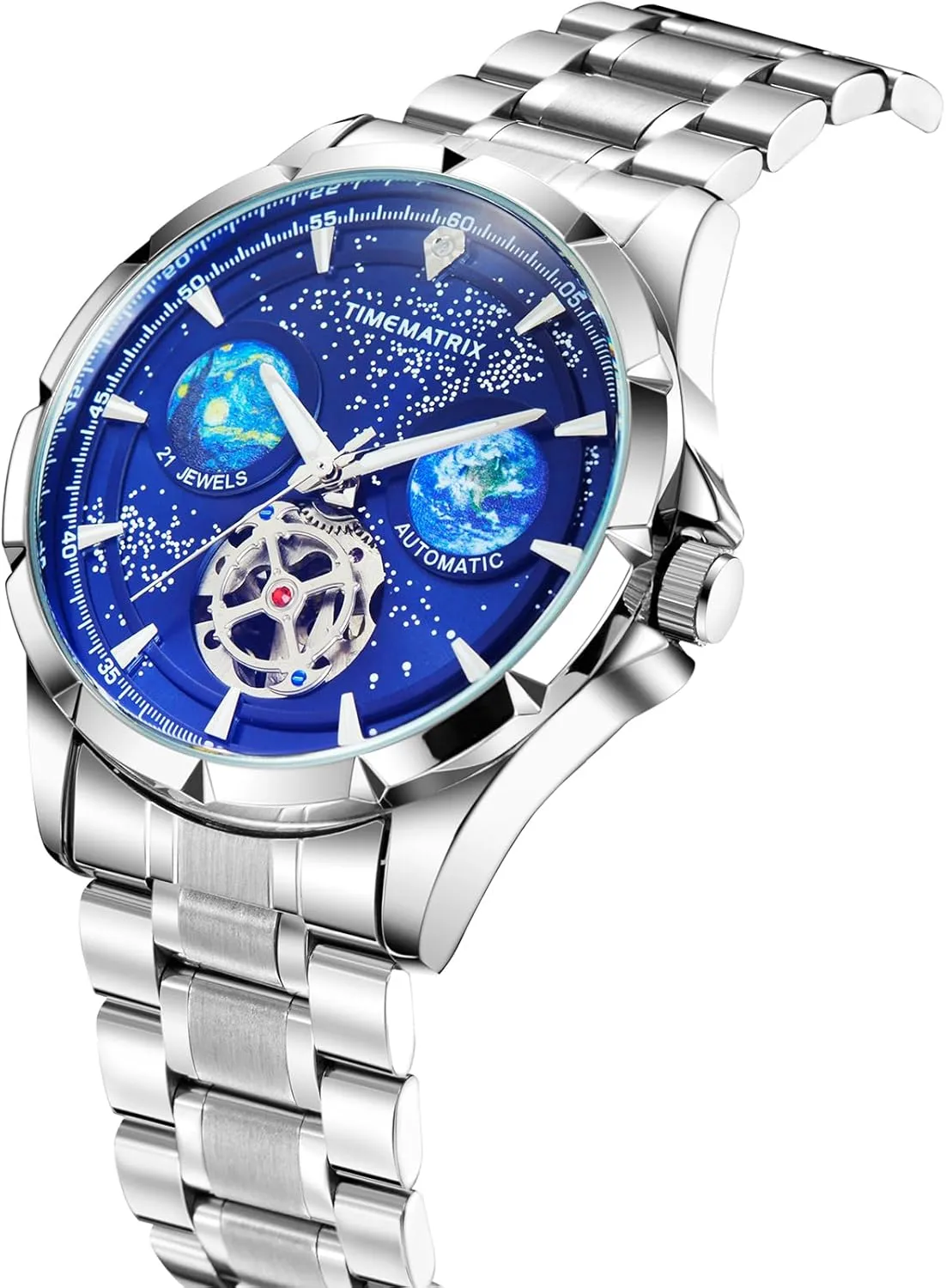 Time Matrix Men's Space-TIME Series Automatic Watch