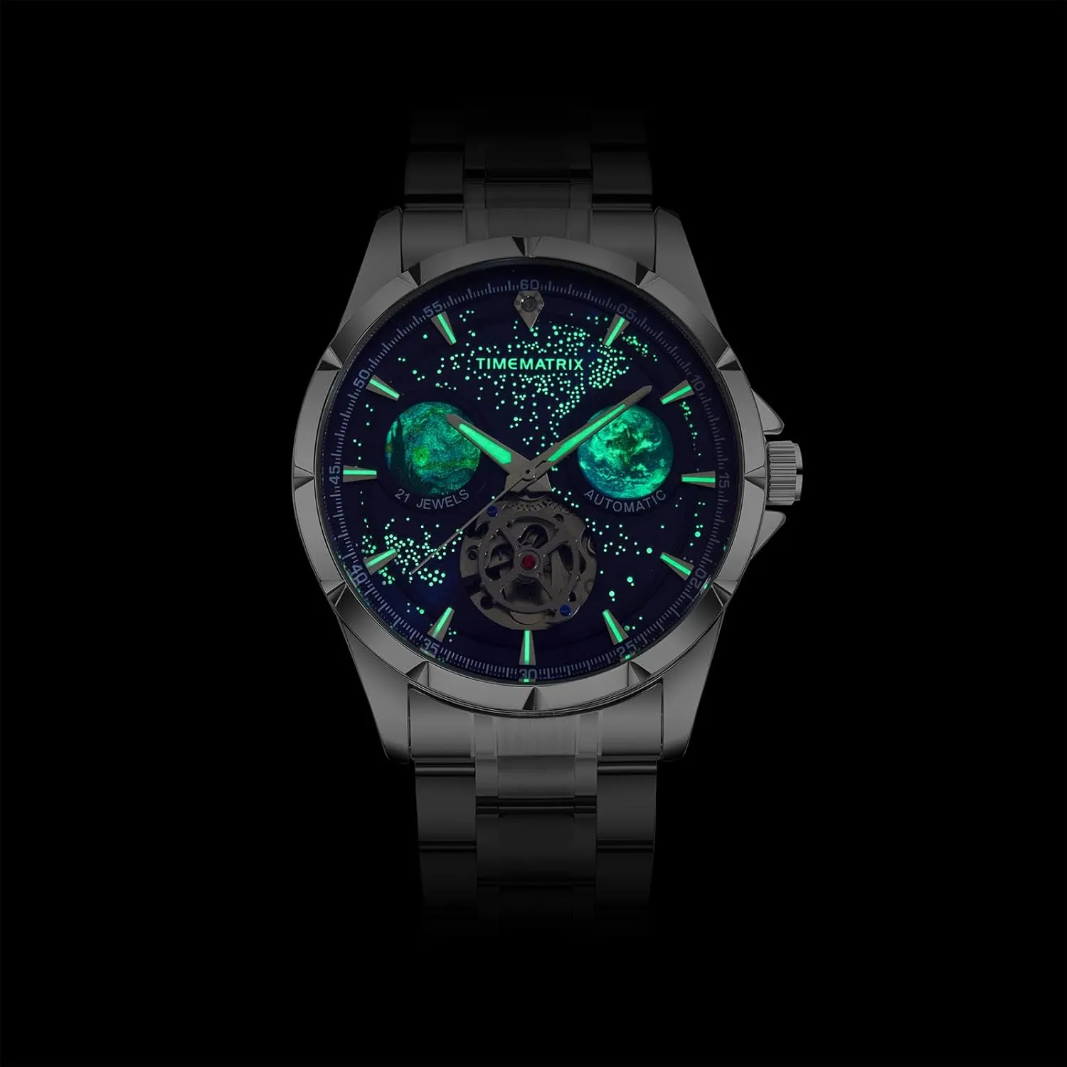 Time Matrix Men's Space-TIME Series Automatic Watch