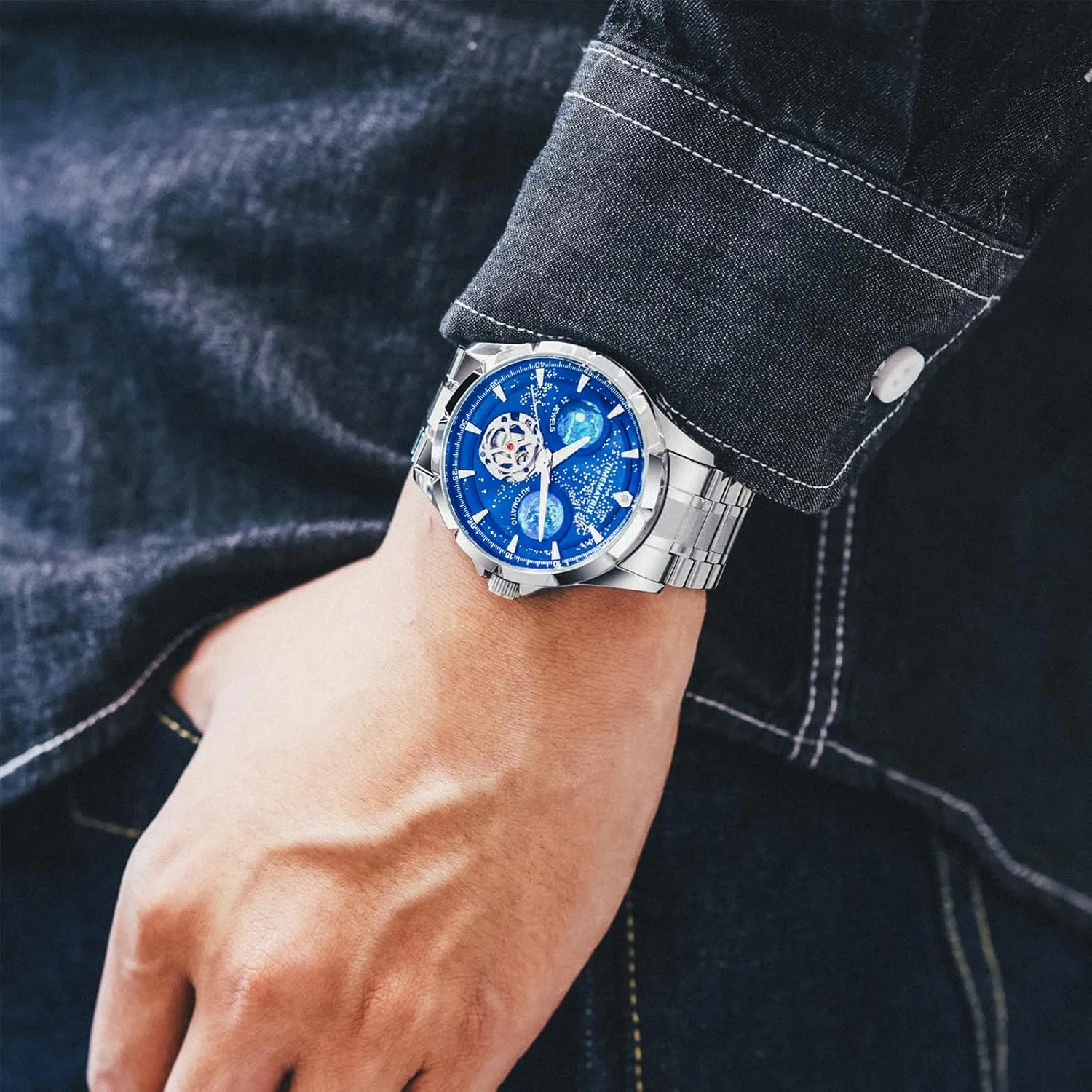Time Matrix Men's Space-TIME Series Automatic Watch