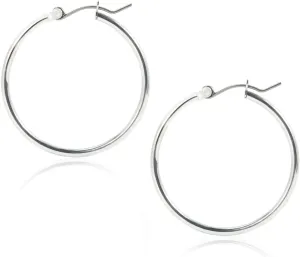 Titanium Hoop Earrings Studs for Women, Implant Grade Hypoallergenic Surgical Pure Titanium Earring Big Small Hoop for Men Sensitive Ears