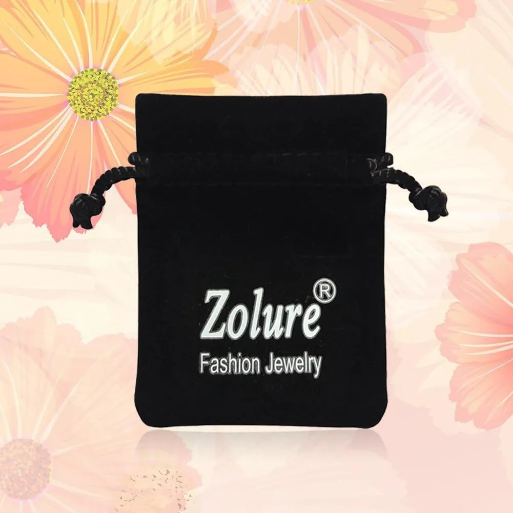 Zolure 14G 10MM Belly Button Ring Hypoallergenic Dangling Clicker Hoop Belly Piercing Jewelry for Women
